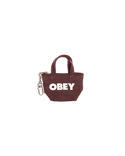 OBEY PIGMENT TOTEBAG KEYCHAIN 