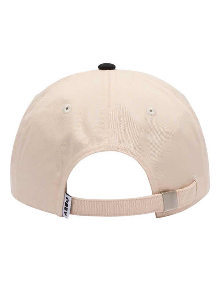 OBEY COLLEGIATE 6 PANEL STRAPBACK