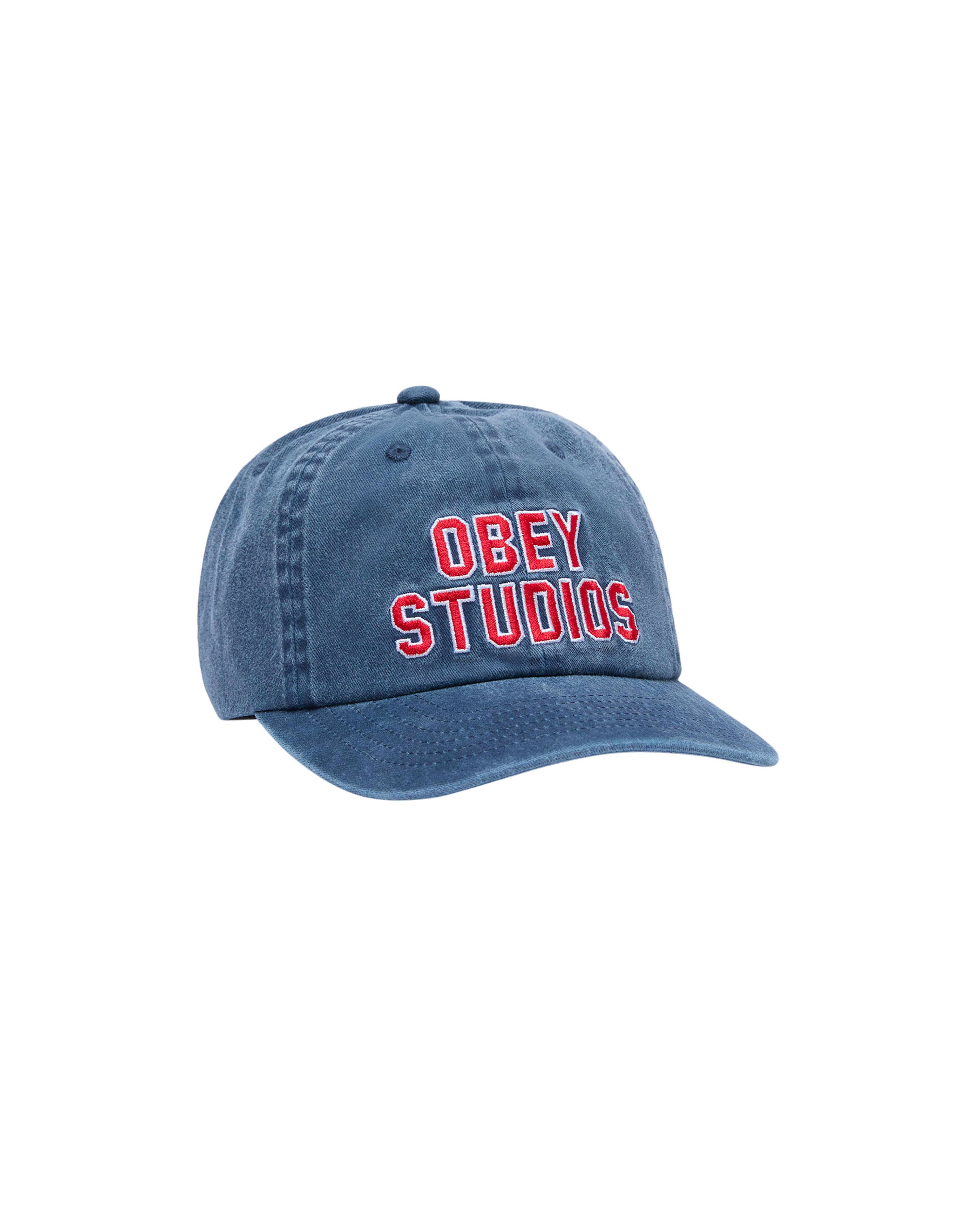 OBEY STUDIOS 6 PANEL STRAPBACK - Pigment Mild Navy