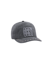 OBEY PIGMENT ANTI 6 PANEL VELCRO BACK - Pigment Black