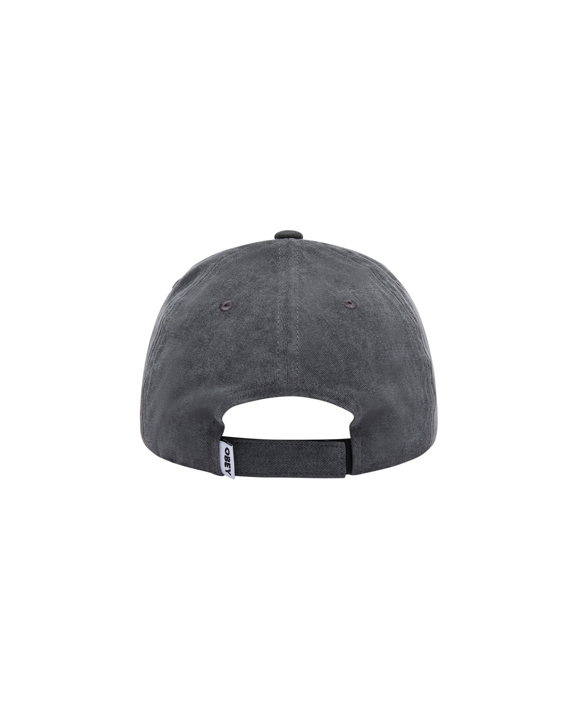 OBEY PIGMENT ANTI 6 PANEL VELCRO BACK - Pigment Black