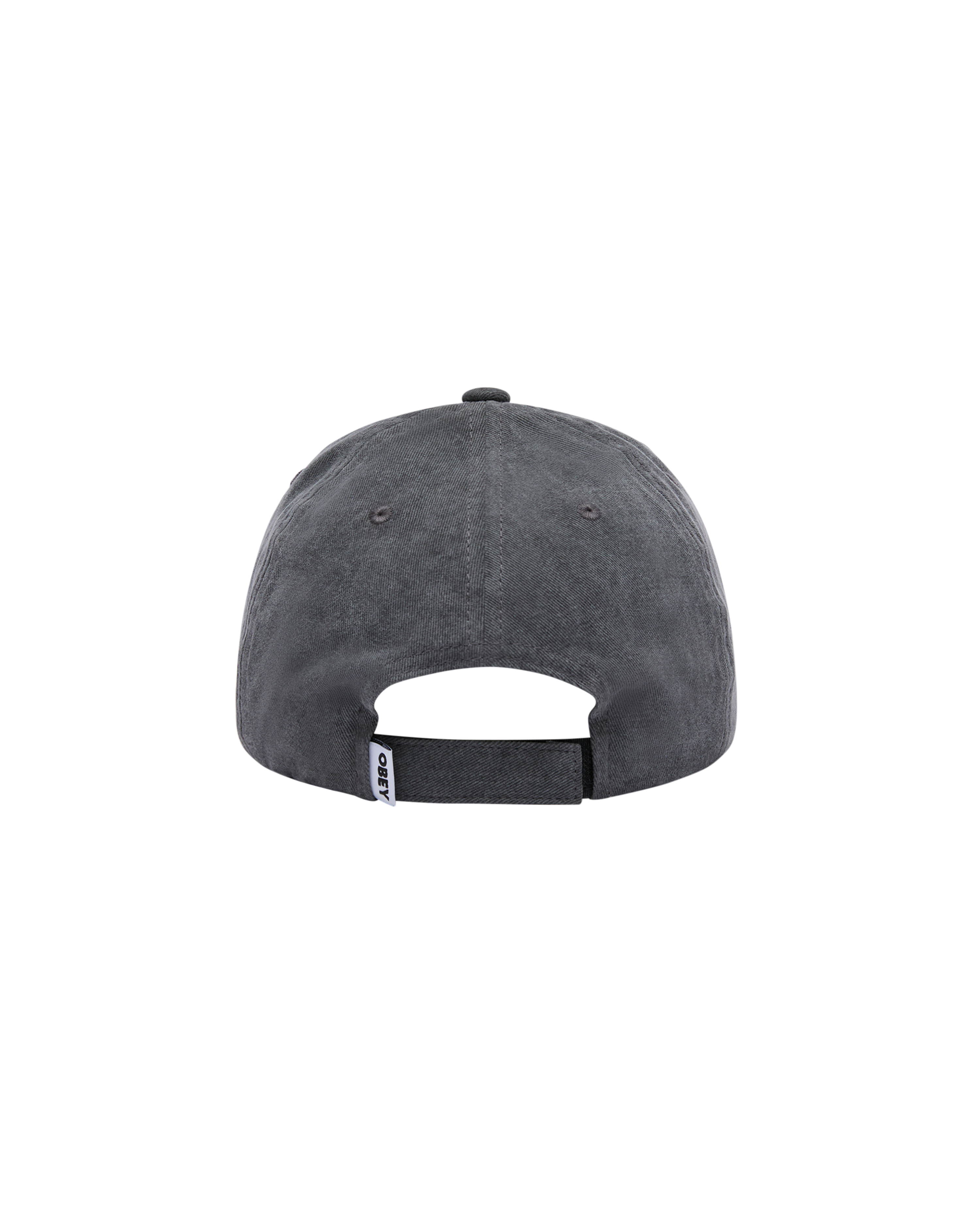 OBEY PIGMENT ANTI 6 PANEL VELCRO BACK - Pigment Black