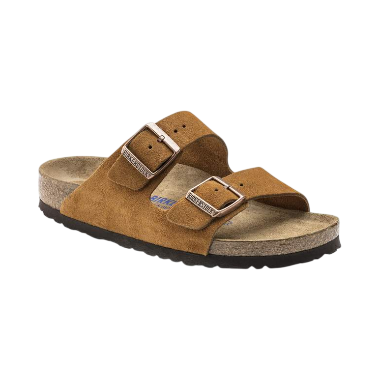 BIRKENSTOCK W ARIZONA SOFT FOOTBED SUEDE NARROW