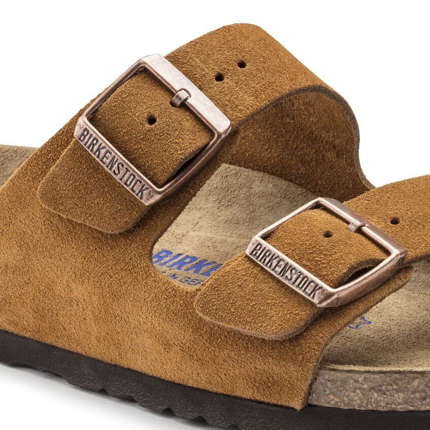 BIRKENSTOCK ARIZONA SOFT FOOTBED SUEDE REGULAR 