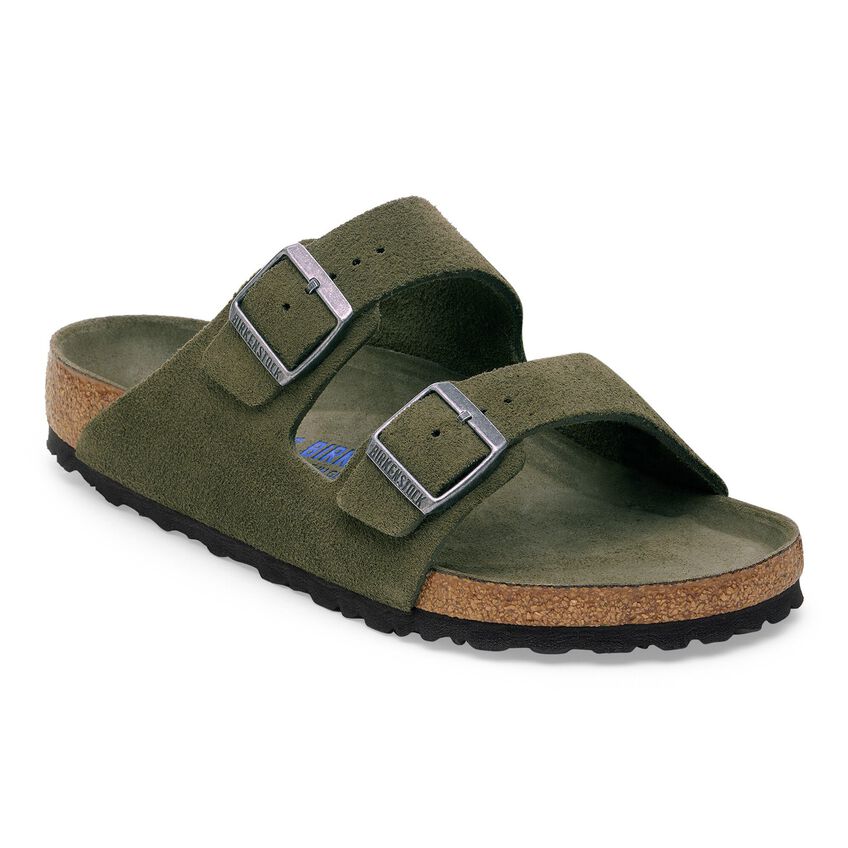 BIRKENSTOCK ARIZONA SOFT FOOTBED SUEDE REGULAR 