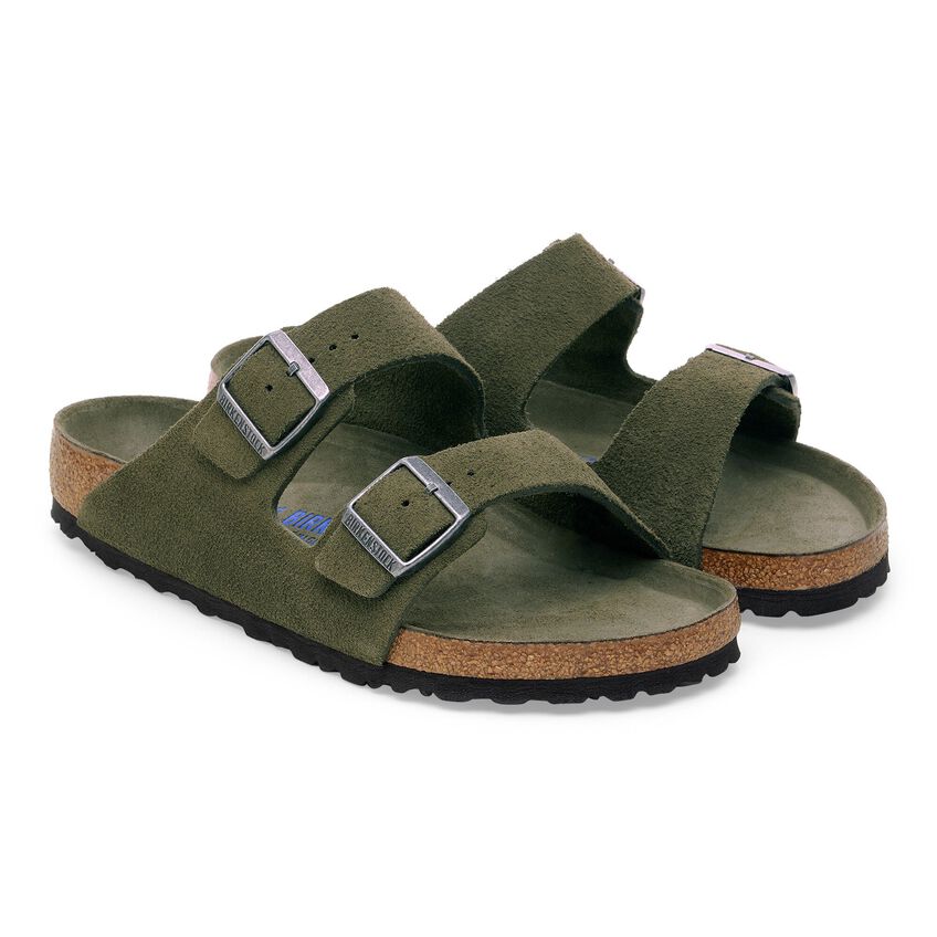 BIRKENSTOCK ARIZONA SOFT FOOTBED SUEDE REGULAR 