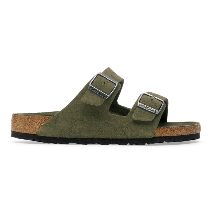 BIRKENSTOCK ARIZONA SOFT FOOTBED SUEDE REGULAR 