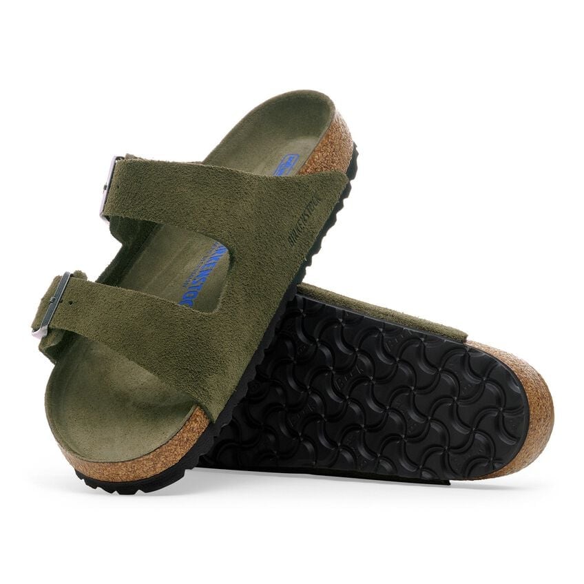 BIRKENSTOCK ARIZONA SOFT FOOTBED SUEDE REGULAR 