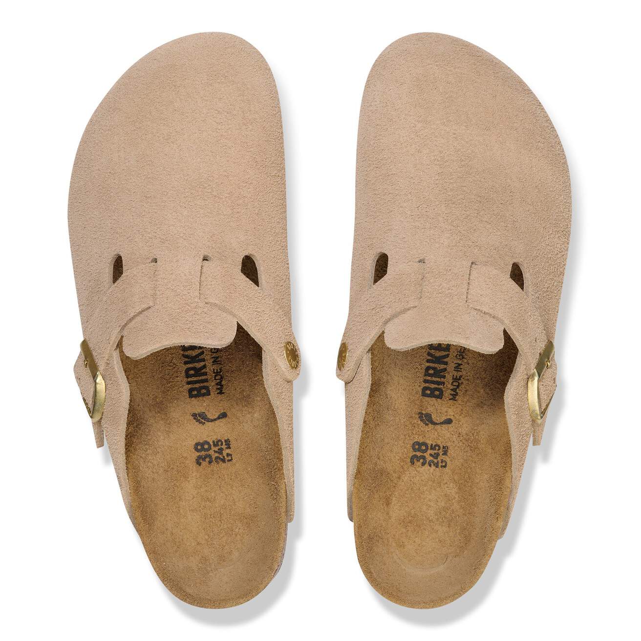 BIRKENSTOCK W BOSTON SUEDE NARROW