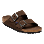 BIRKENSTOCK ARIZONA SOFT FOOTBED SUEDE REGULAR