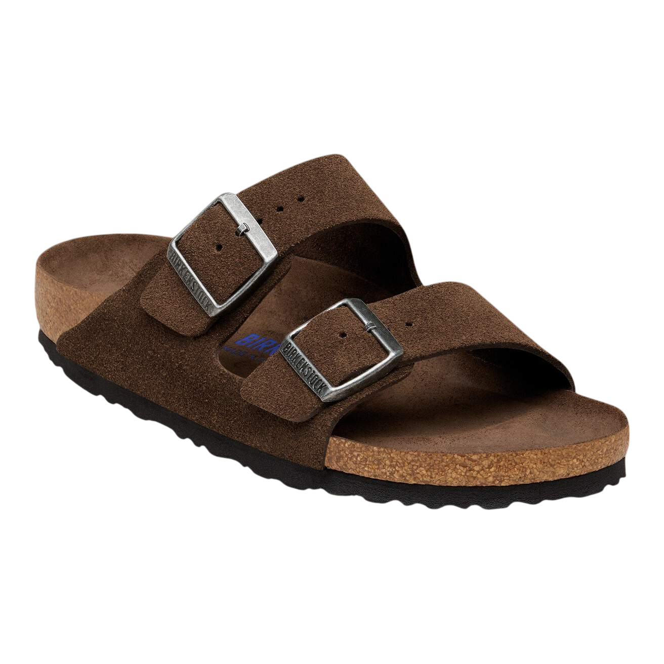 BIRKENSTOCK ARIZONA SOFT FOOTBED SUEDE REGULAR