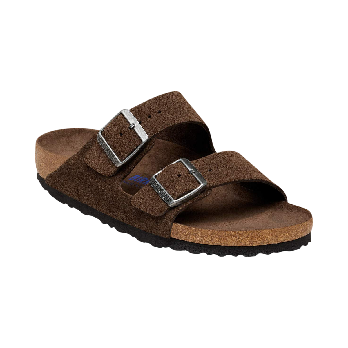 BIRKENSTOCK ARIZONA SOFT FOOTBED SUEDE REGULAR 