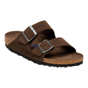 BIRKENSTOCK ARIZONA SOFT FOOTBED SUEDE REGULAR