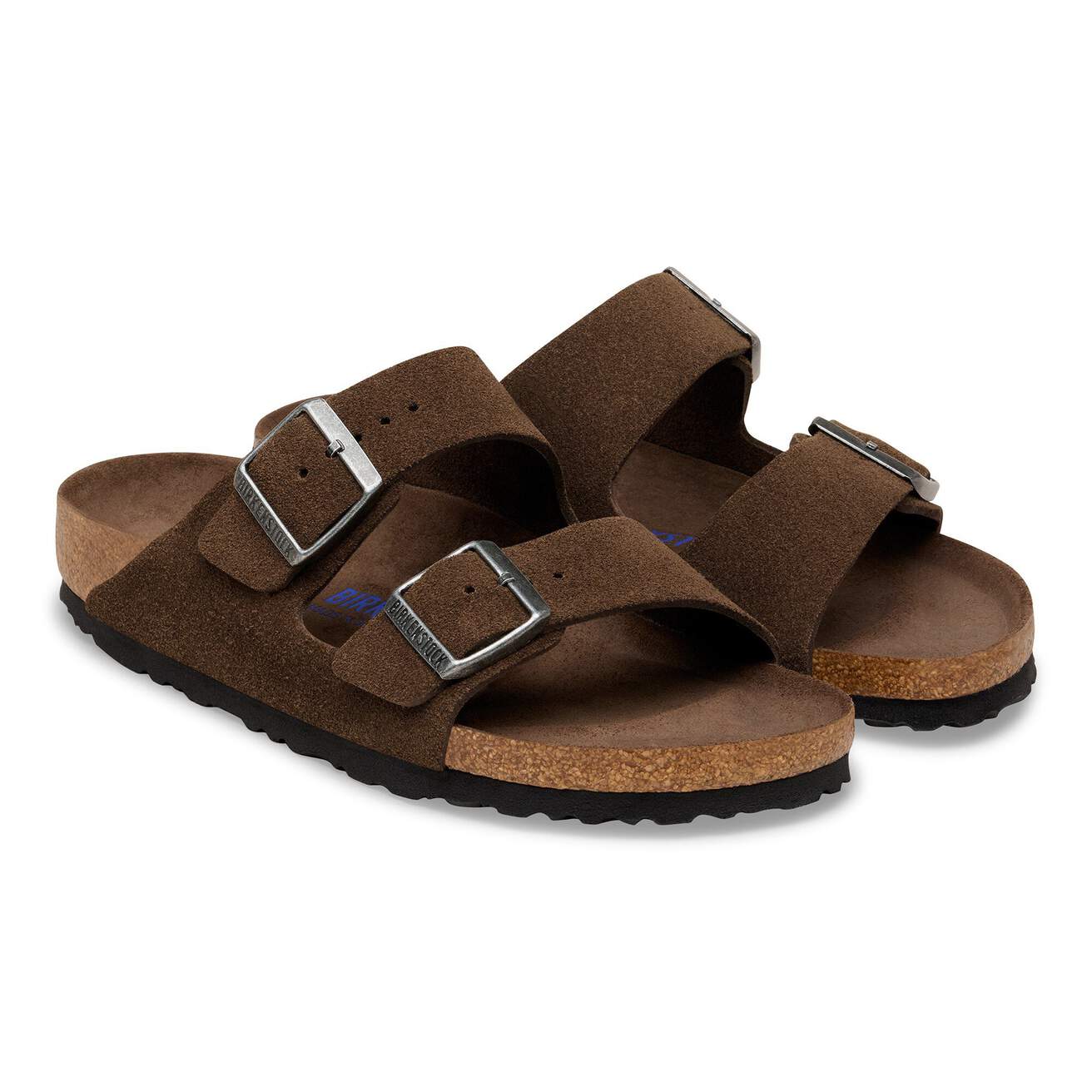 BIRKENSTOCK ARIZONA SOFT FOOTBED SUEDE REGULAR