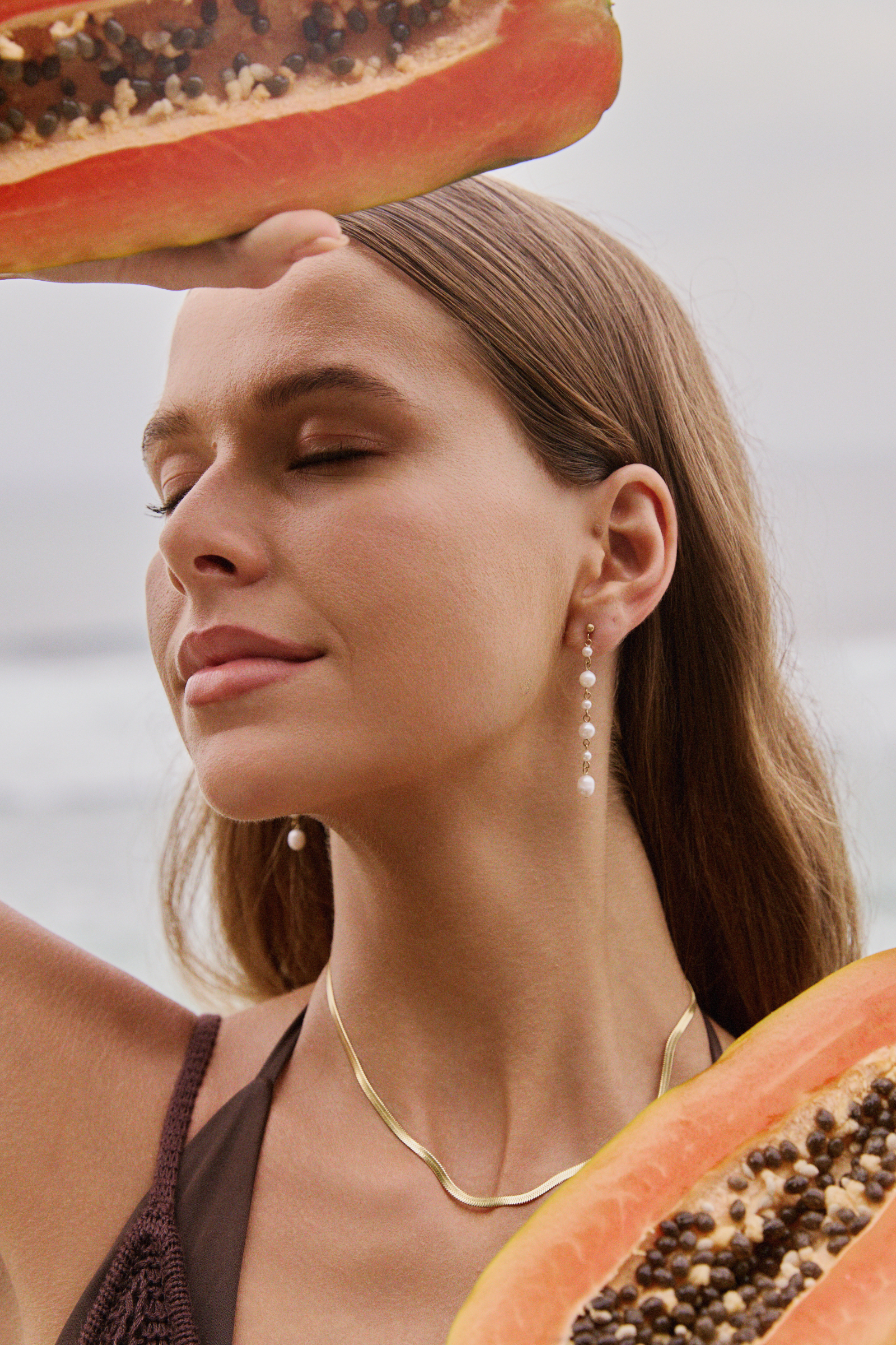 TWENTY COMPASS W CAPRI EARRINGS