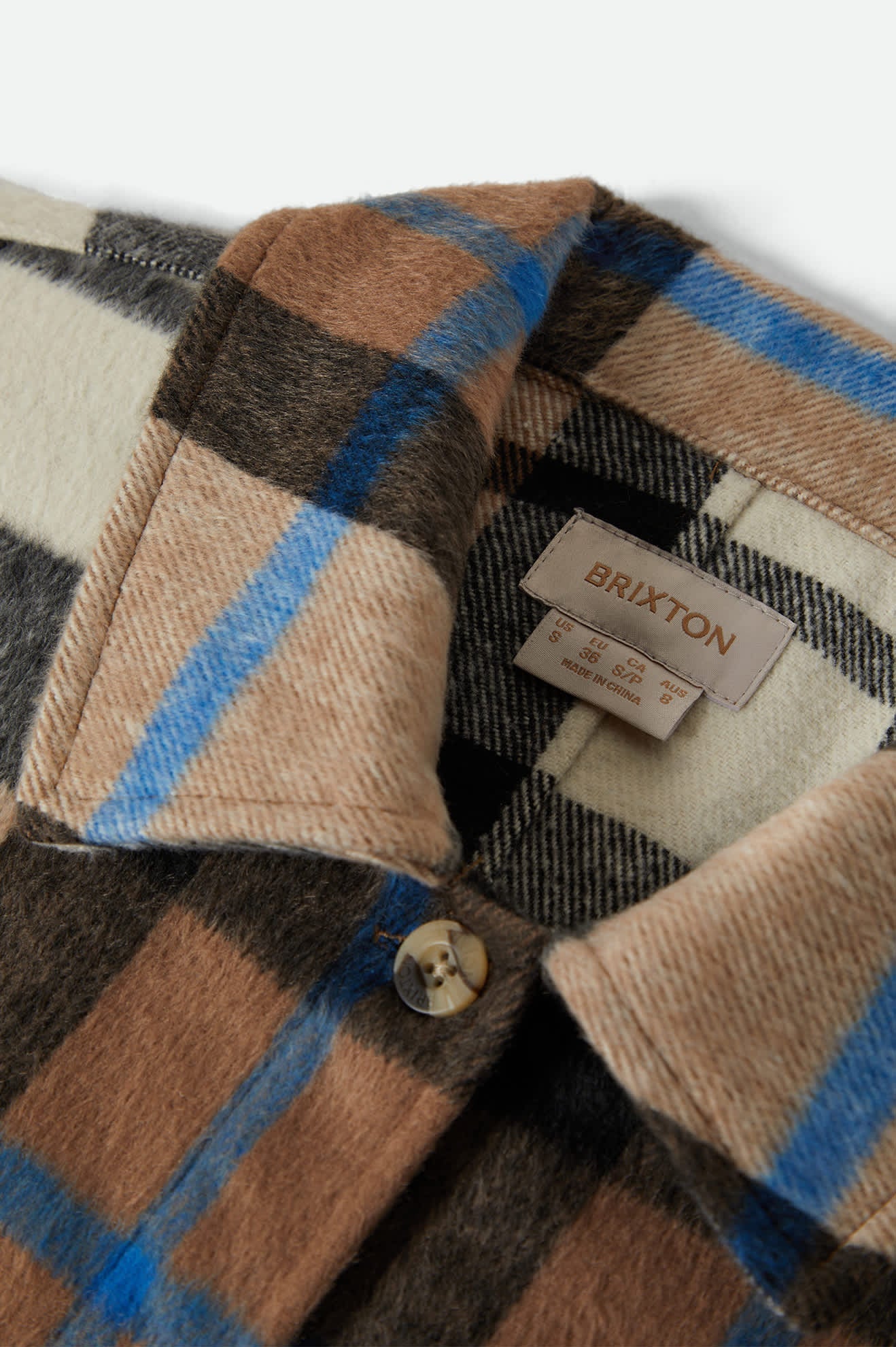BRIXTON W BOWERY SOFT BRUSHED FLANNEL