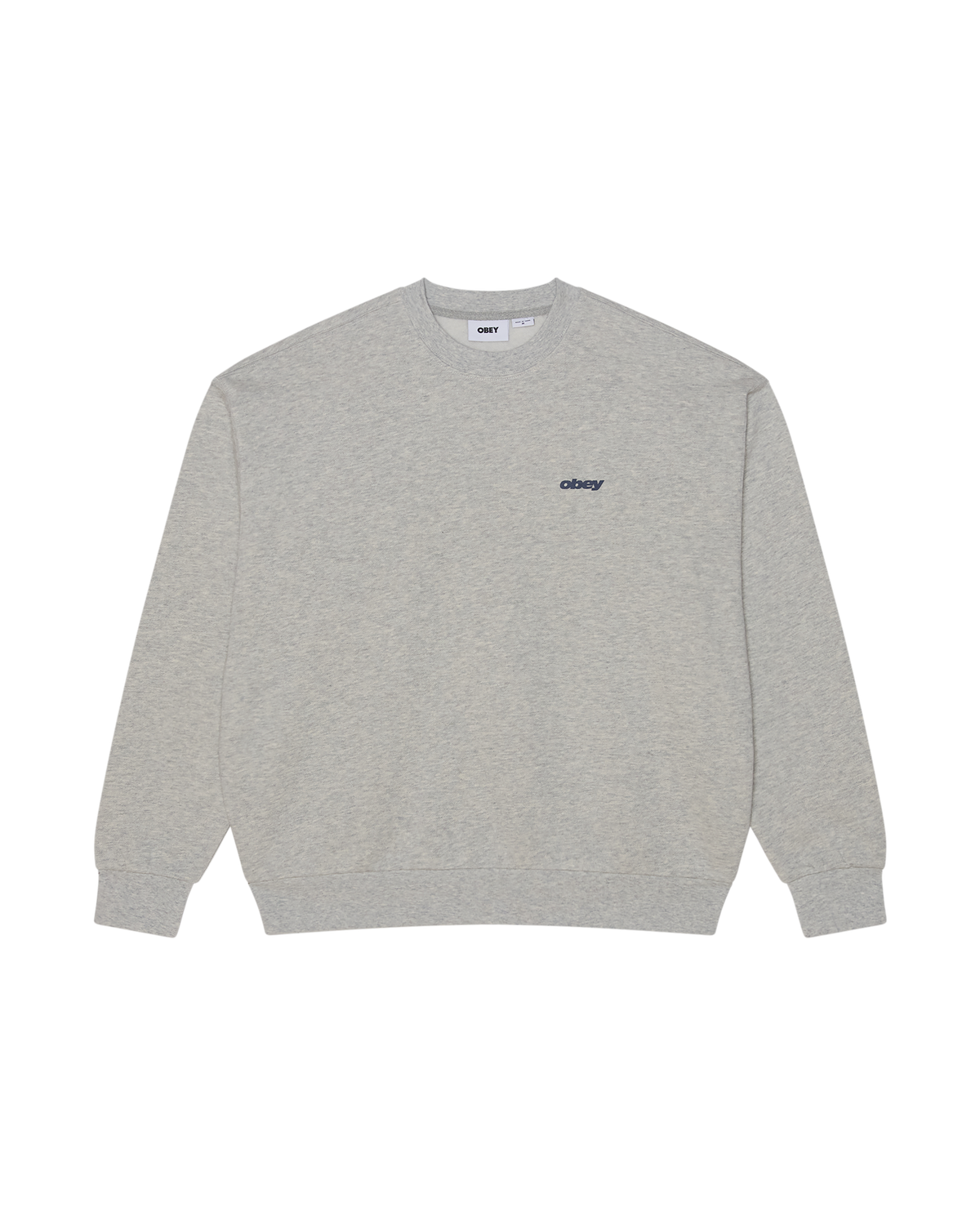 OBEY LEAGUE CREW - ASH GREY