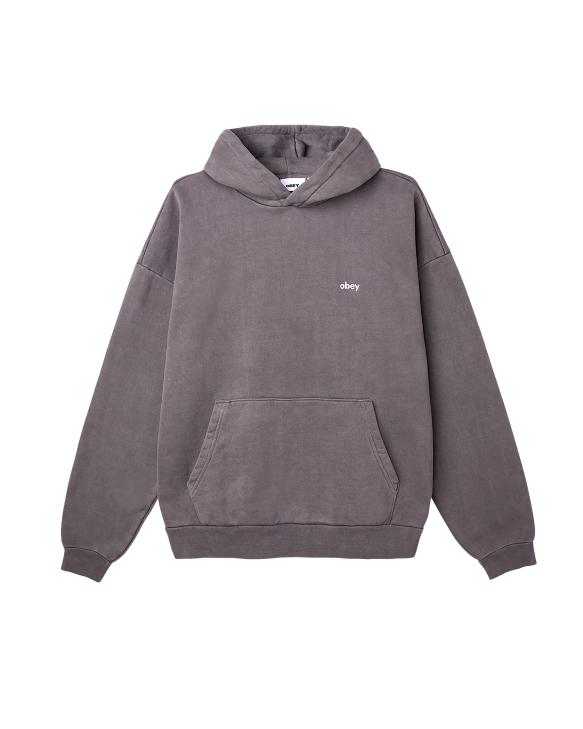OBEY LOWERCASE PIGMENT HOOD FLEECE