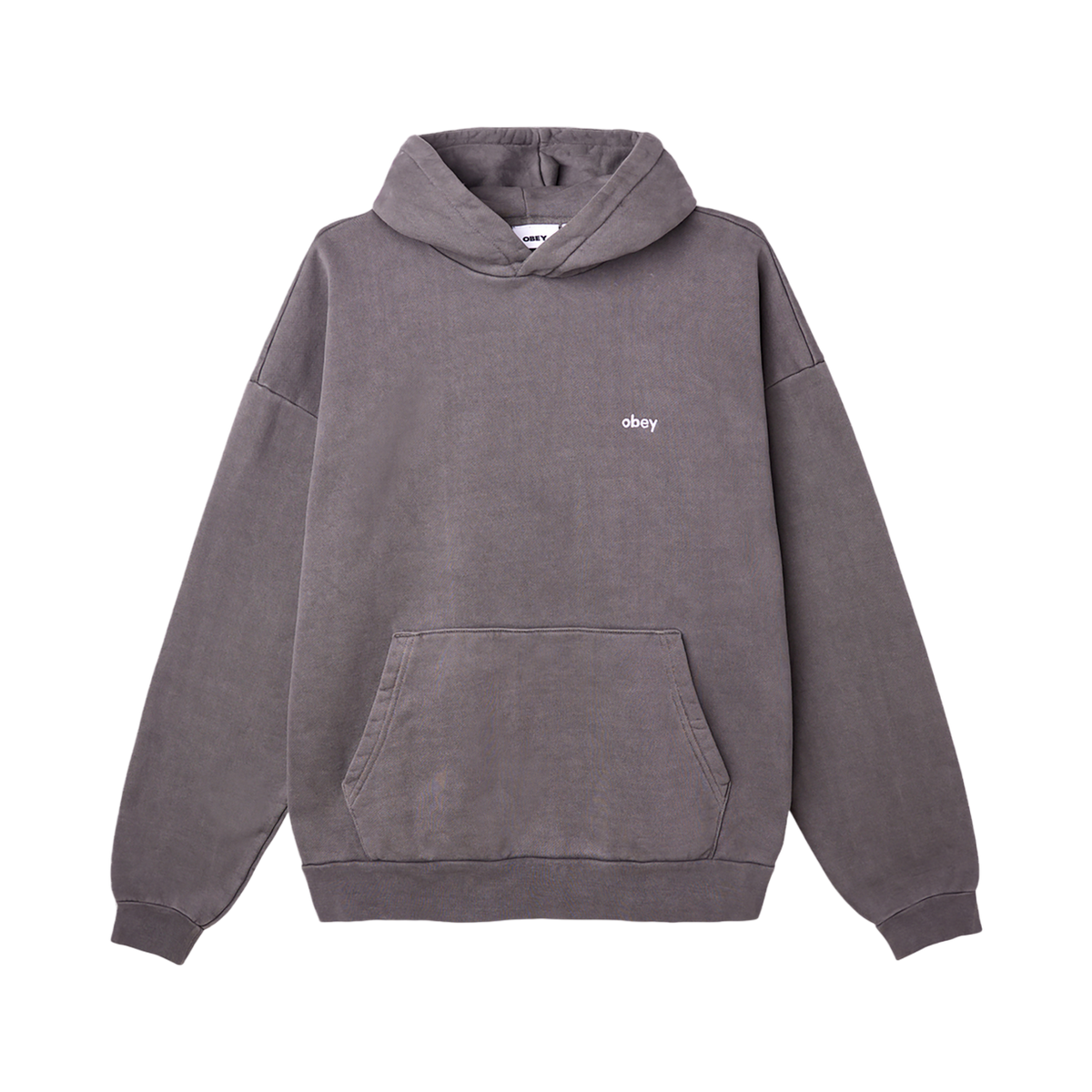 OBEY LOWERCASE PIGMENT HOOD FLEECE