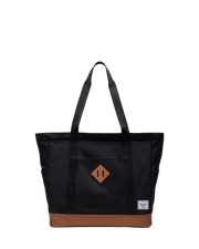 Herschel Heritage Tote Black/Saddle