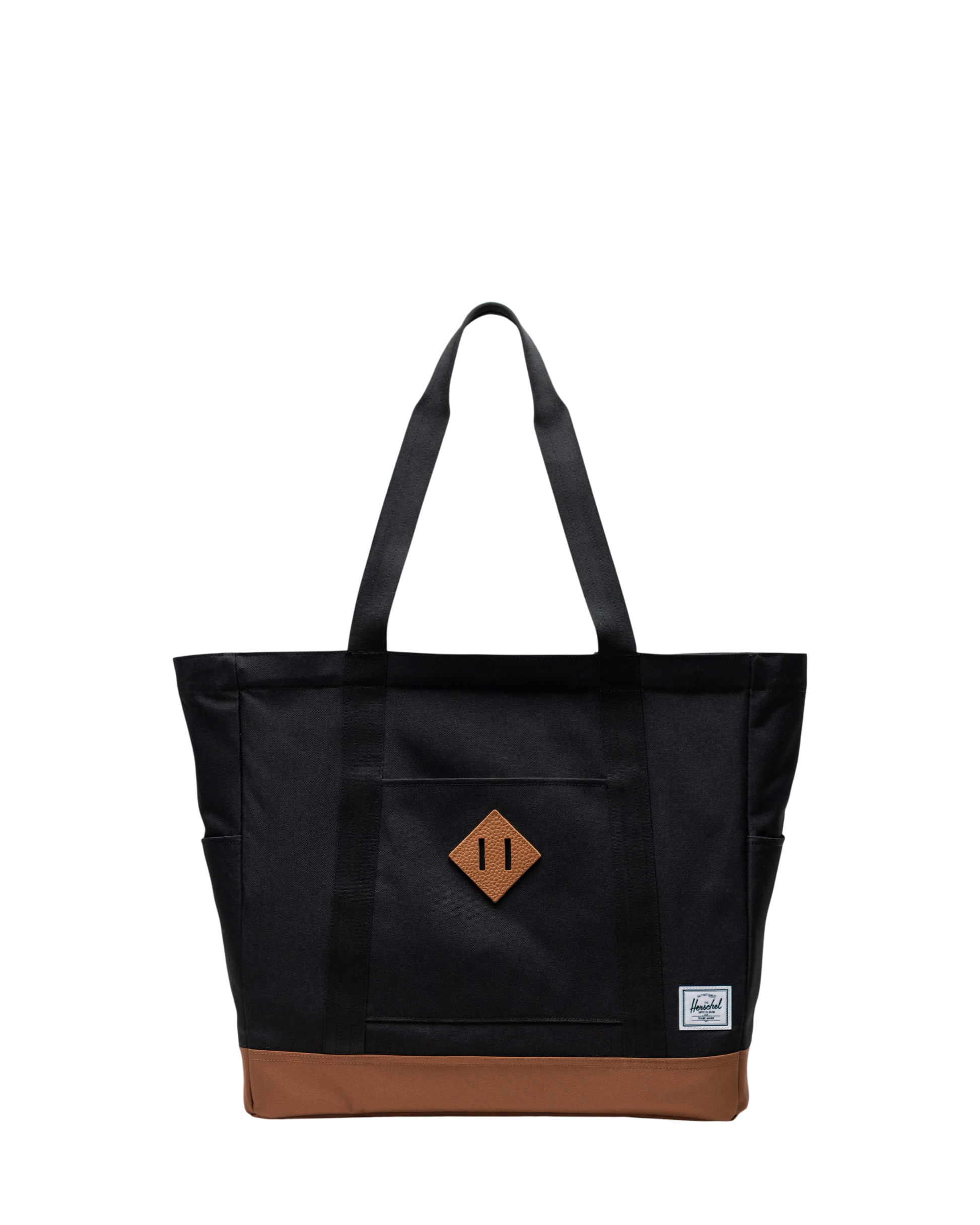 Herschel Heritage Tote Black/Saddle
