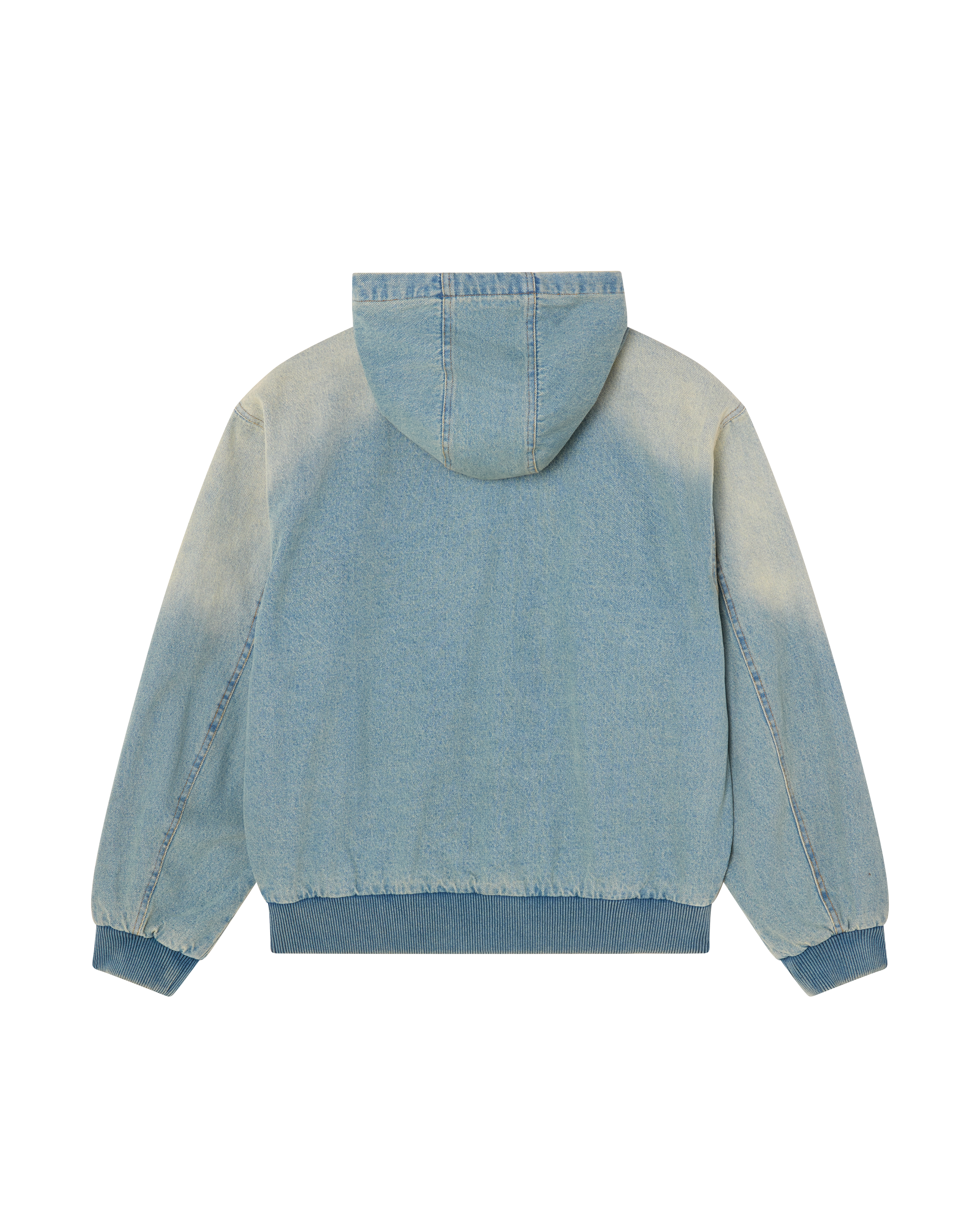 OBEY Glen Zip Up Jacket Indigo Archive Wash - HOMIES