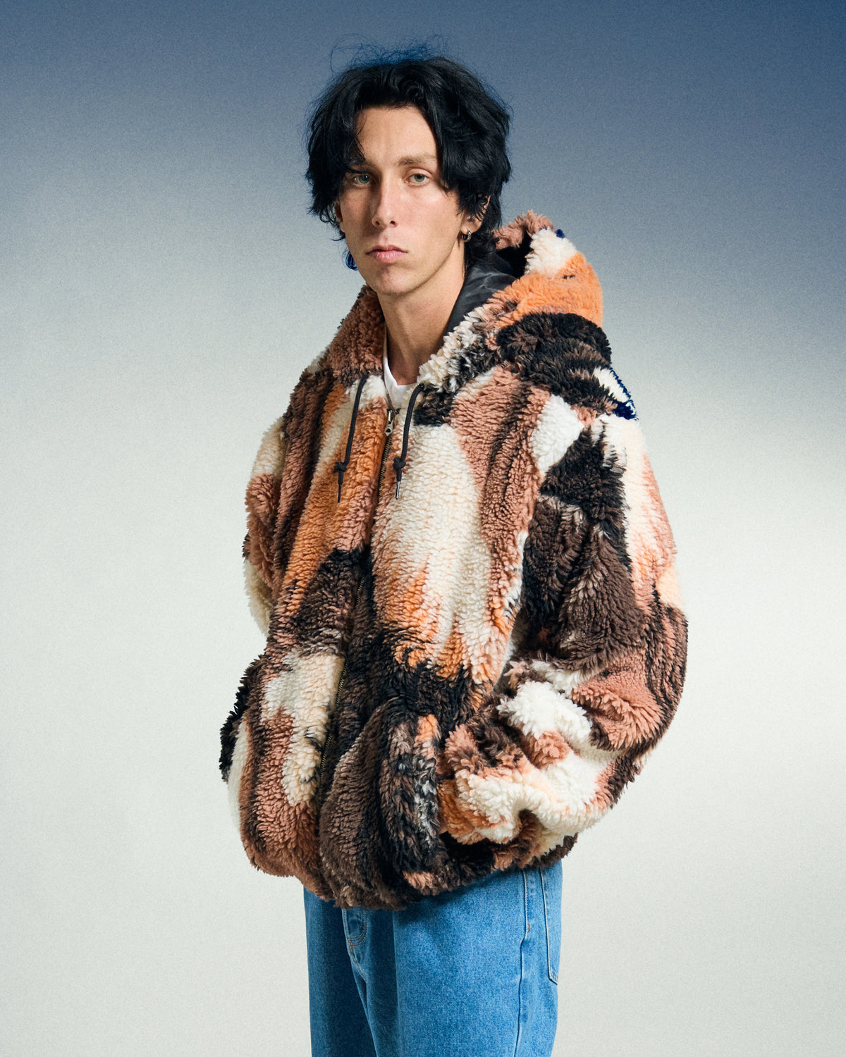 OBEY HORSES SHERPA JACKET