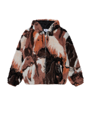 OBEY HORSES SHERPA JACKET