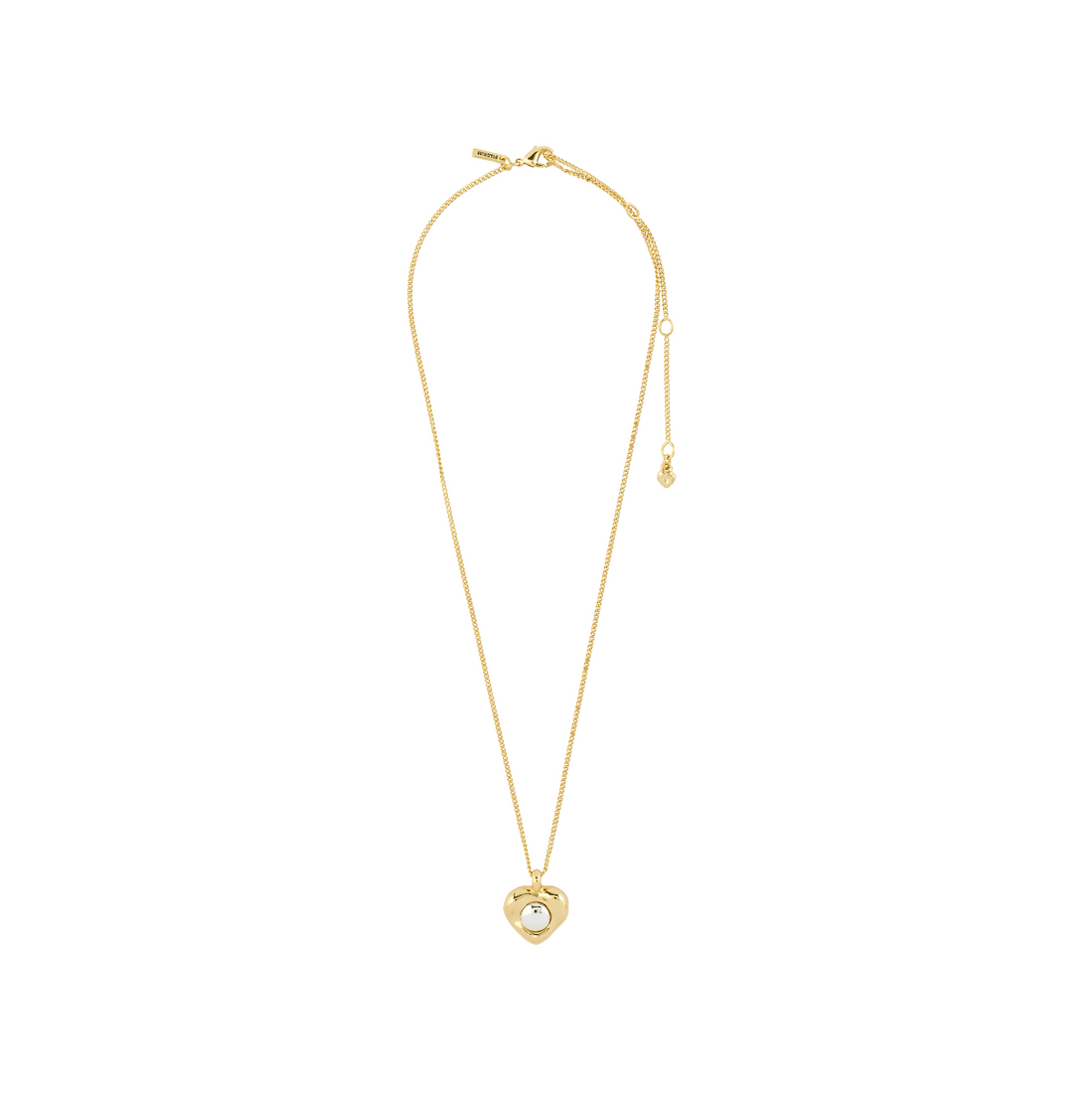 PILGRIM NOVA HEART NECKLACE