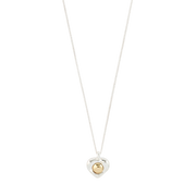 PILGRIM NOVA HEART NECKLACE
