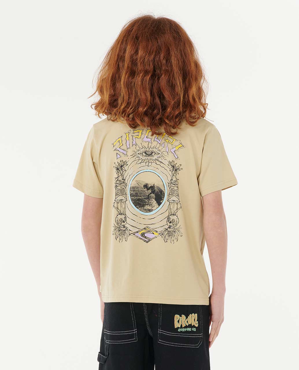 RIP CURL Y TROPIC DAZE ART TEE