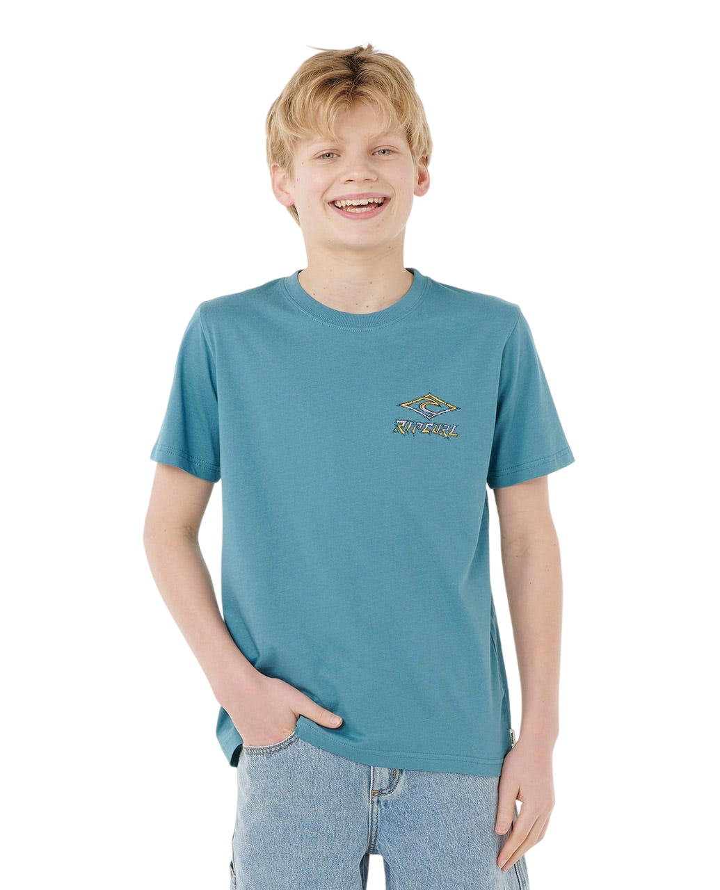 RIP CURL Y TROPIC DAZE LOGO TEE