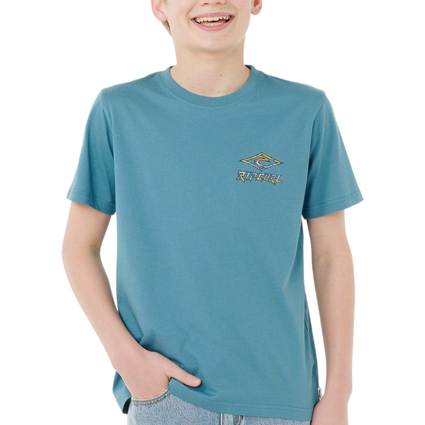 RIP CURL Y TROPIC DAZE LOGO TEE 
