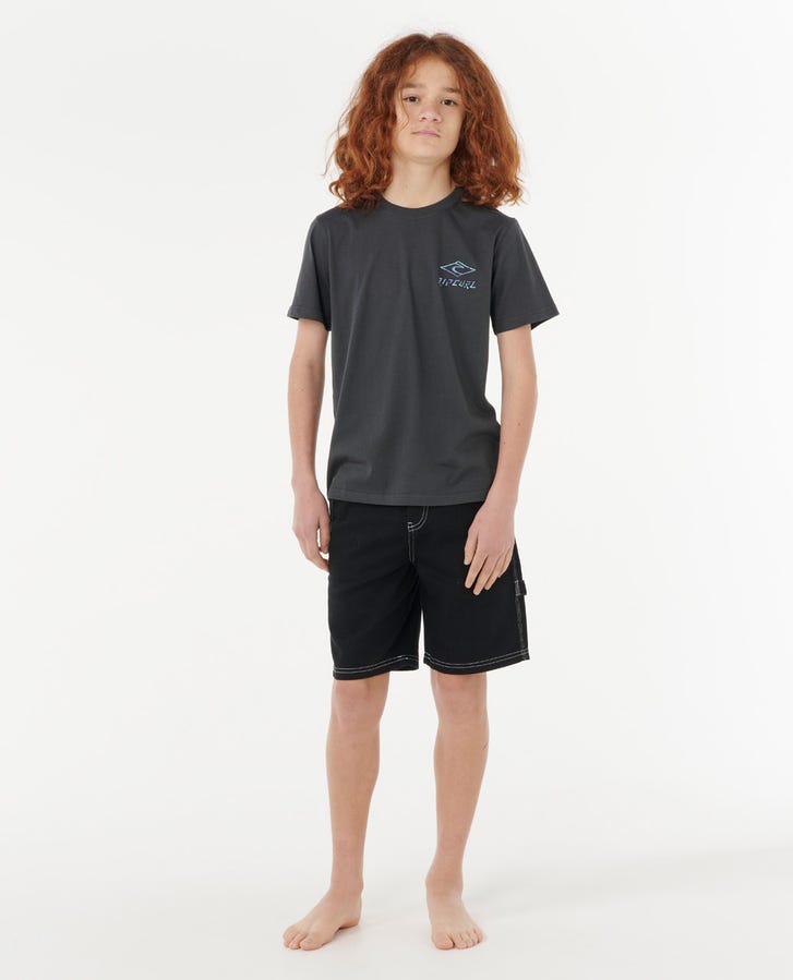 RIP CURL Y TROPIC DAZE LOGO TEE