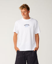 RIP CURL Disorder Balance Tee White
