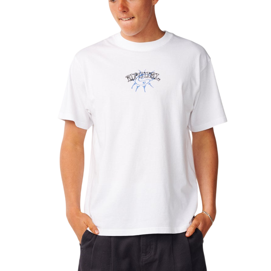 RIP CURL Disorder Balance Tee White