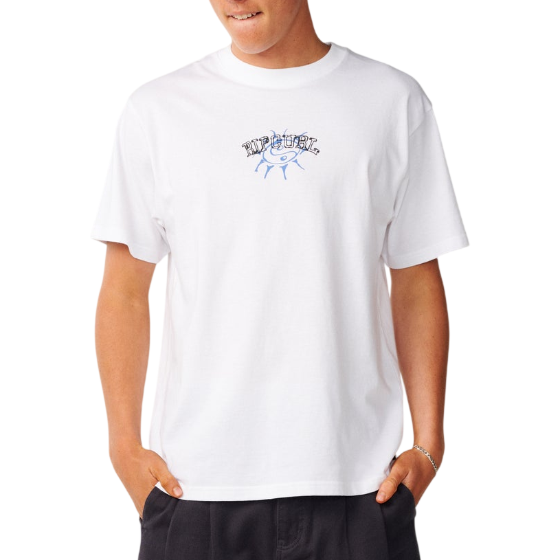 RIP CURL Disorder Balance Tee White