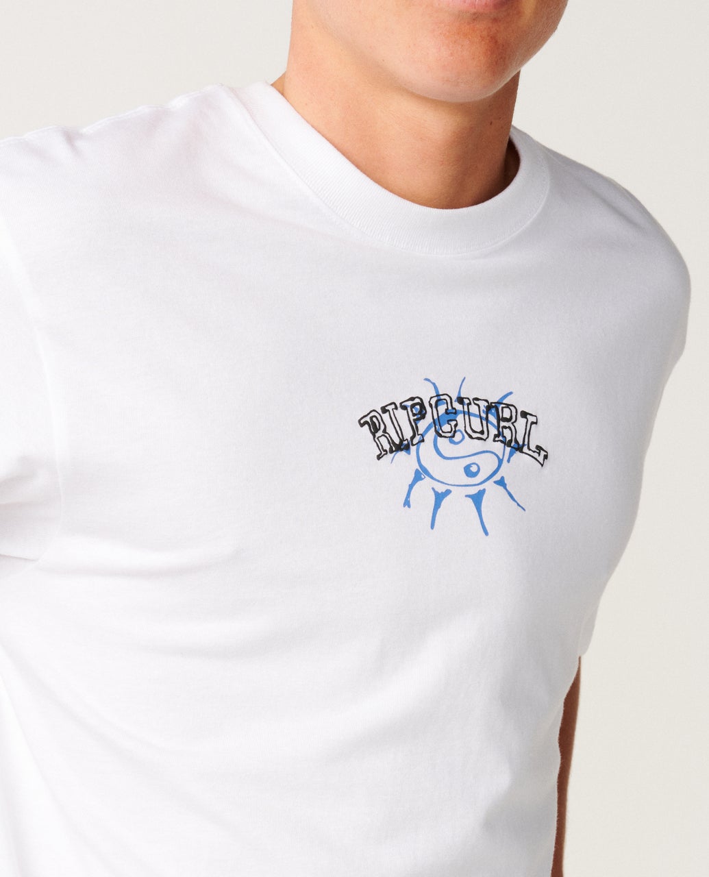 RIP CURL Disorder Balance Tee White