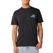RIP CURL Disorder Legacy Tee Washed Black