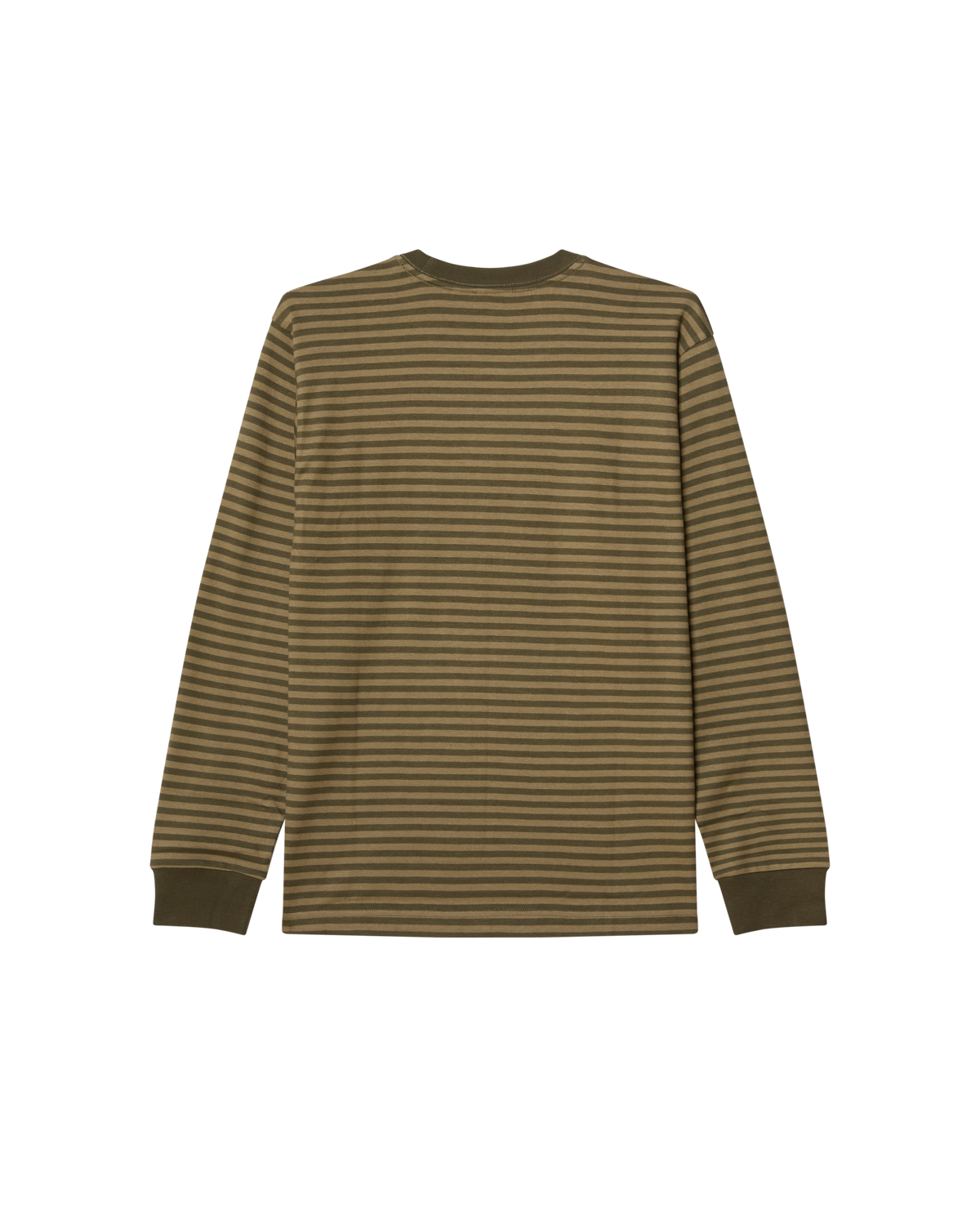 OBEY ESTABLISHED WORKS EYES STRIPE TEE LS
