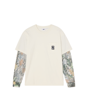OBEY POST 2FER KNIT LS - DUSTY CHALK MULTI
