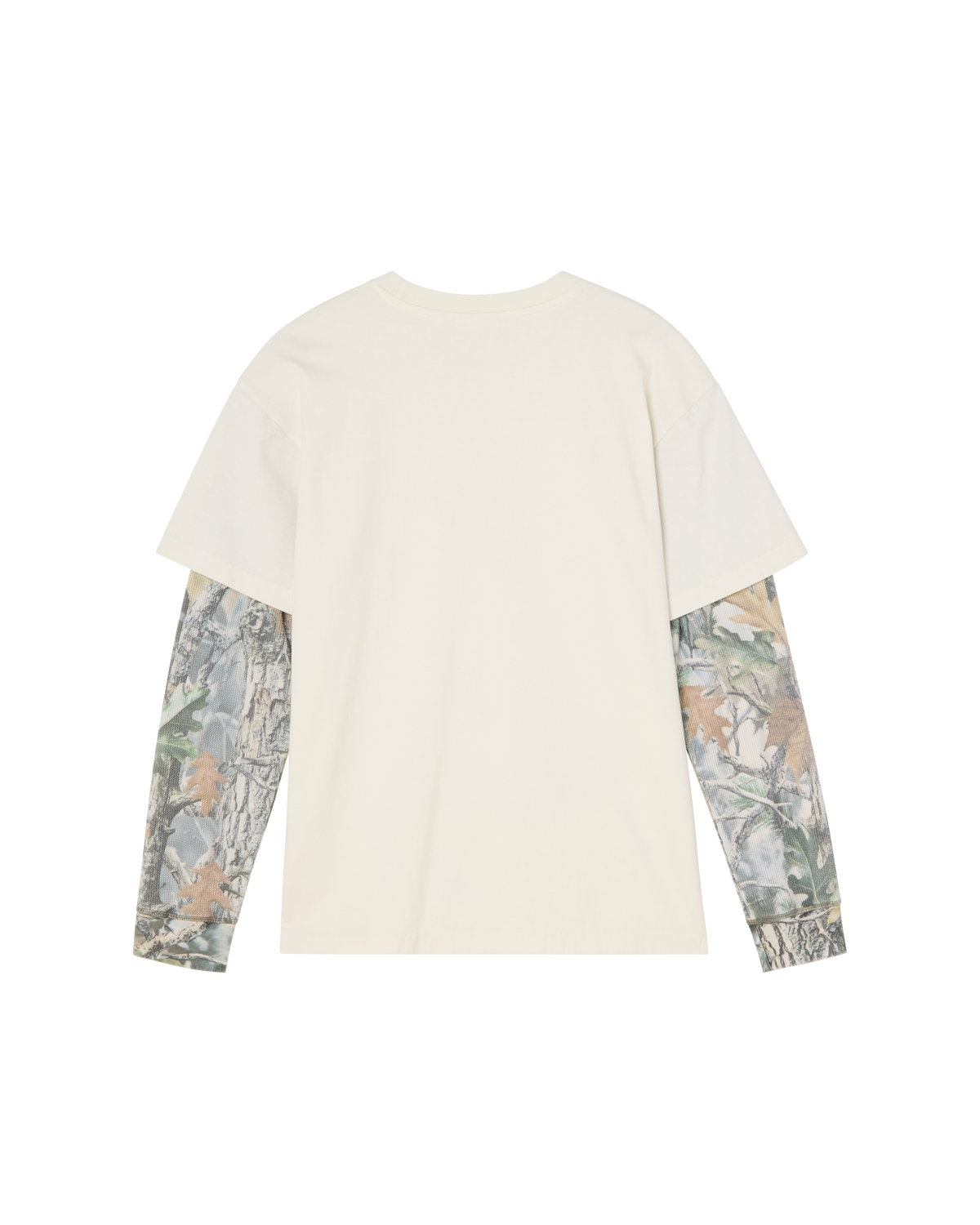 OBEY POST 2FER KNIT LS - DUSTY CHALK MULTI
