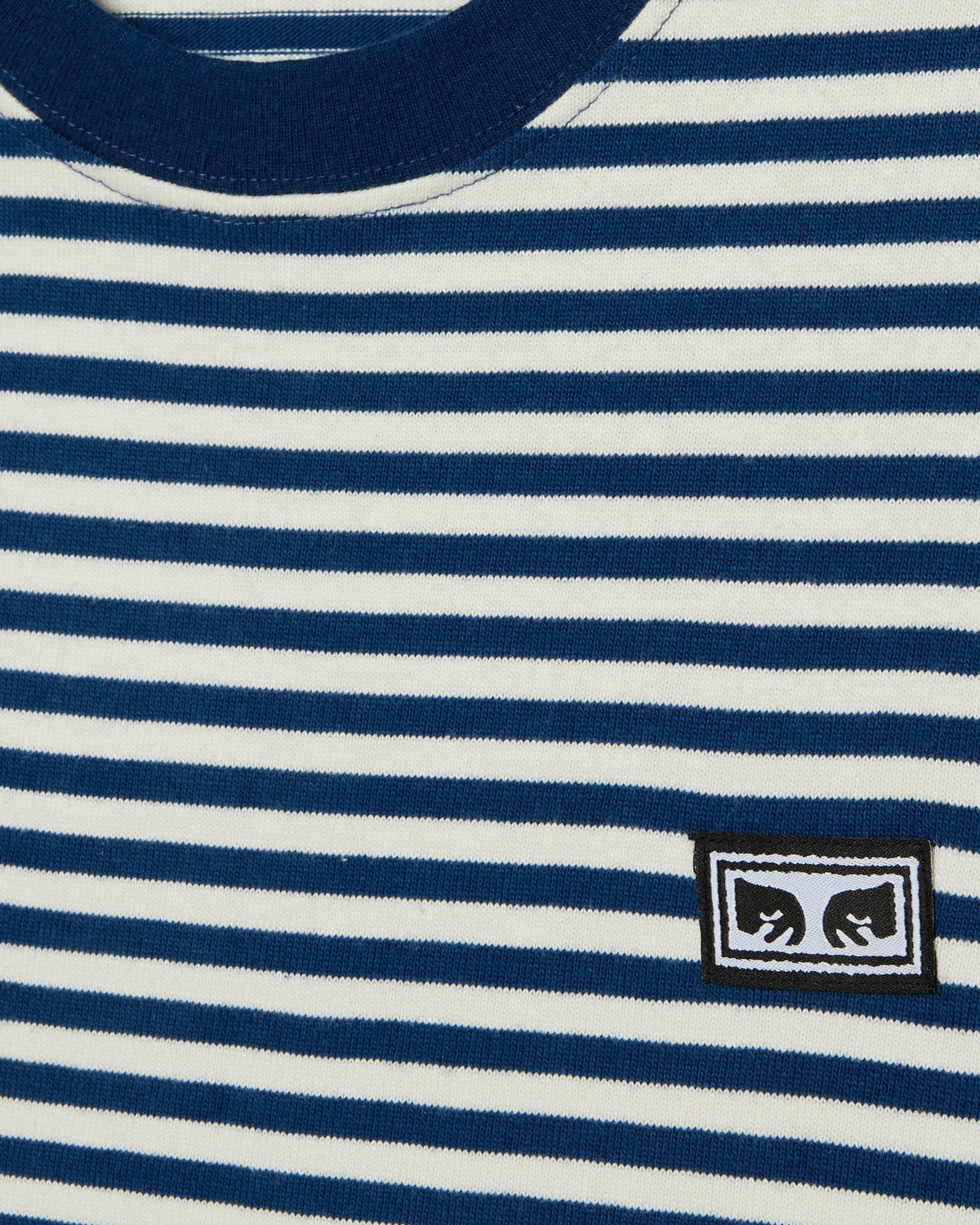 OBEY ESTABLISHED WORKS EYES STRIPE TEE SS