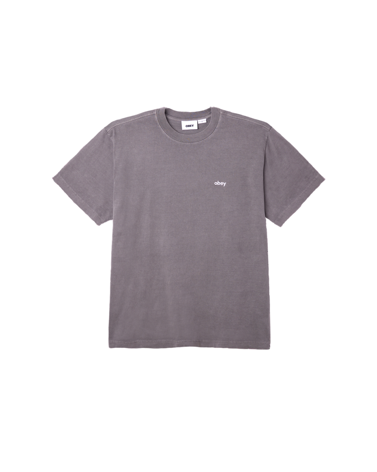 OBEY LOWERCASE PIGMENT TEE SS