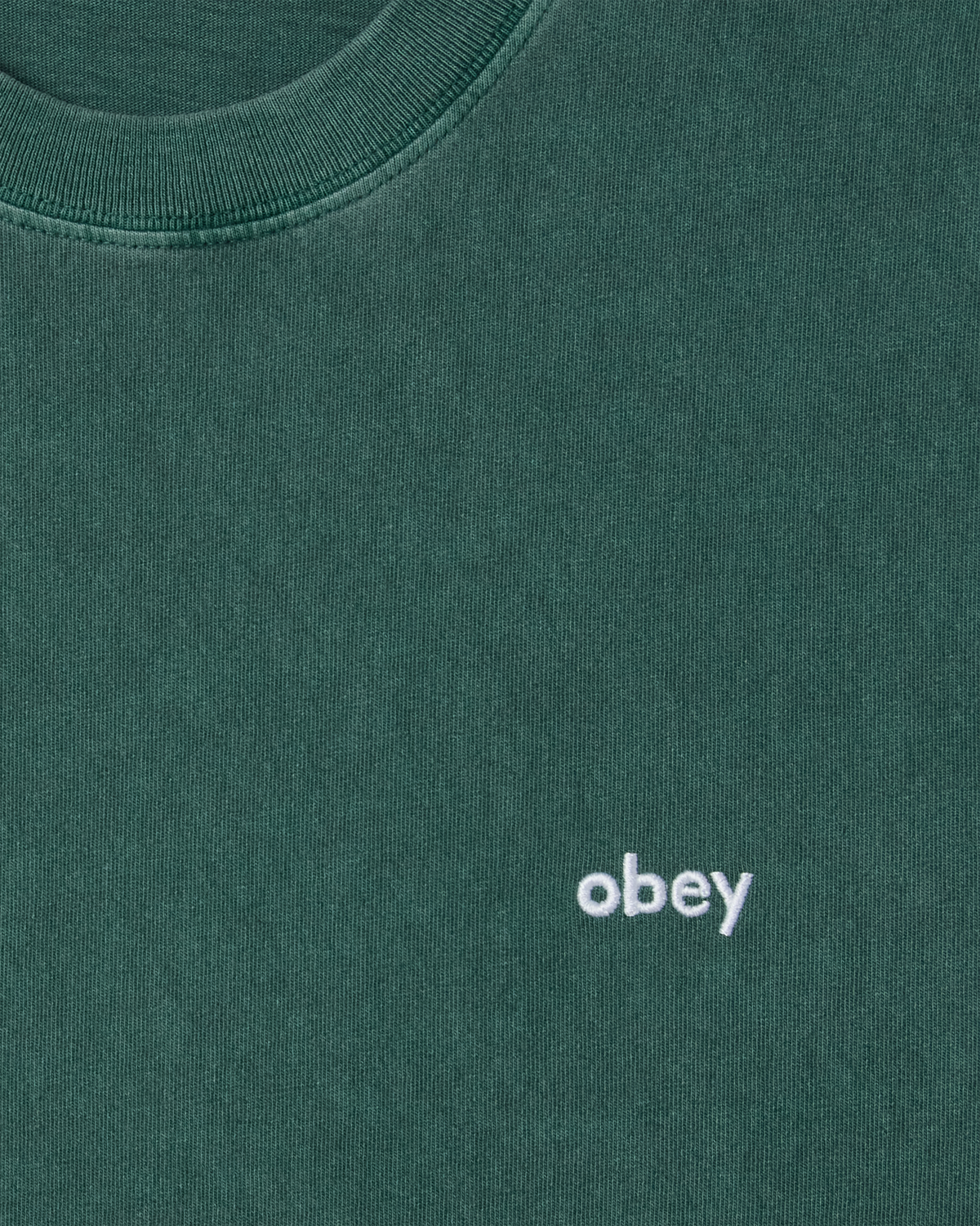OBEY LOWERCASE PIGMENT TEE SS