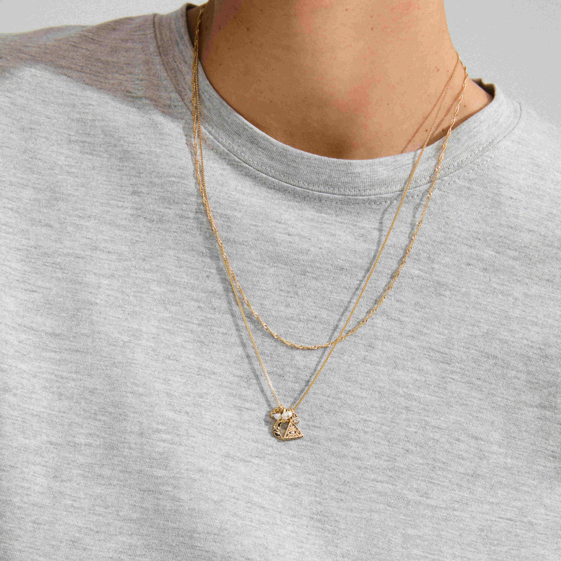 PILGRIM BETWEEN NECKLACE