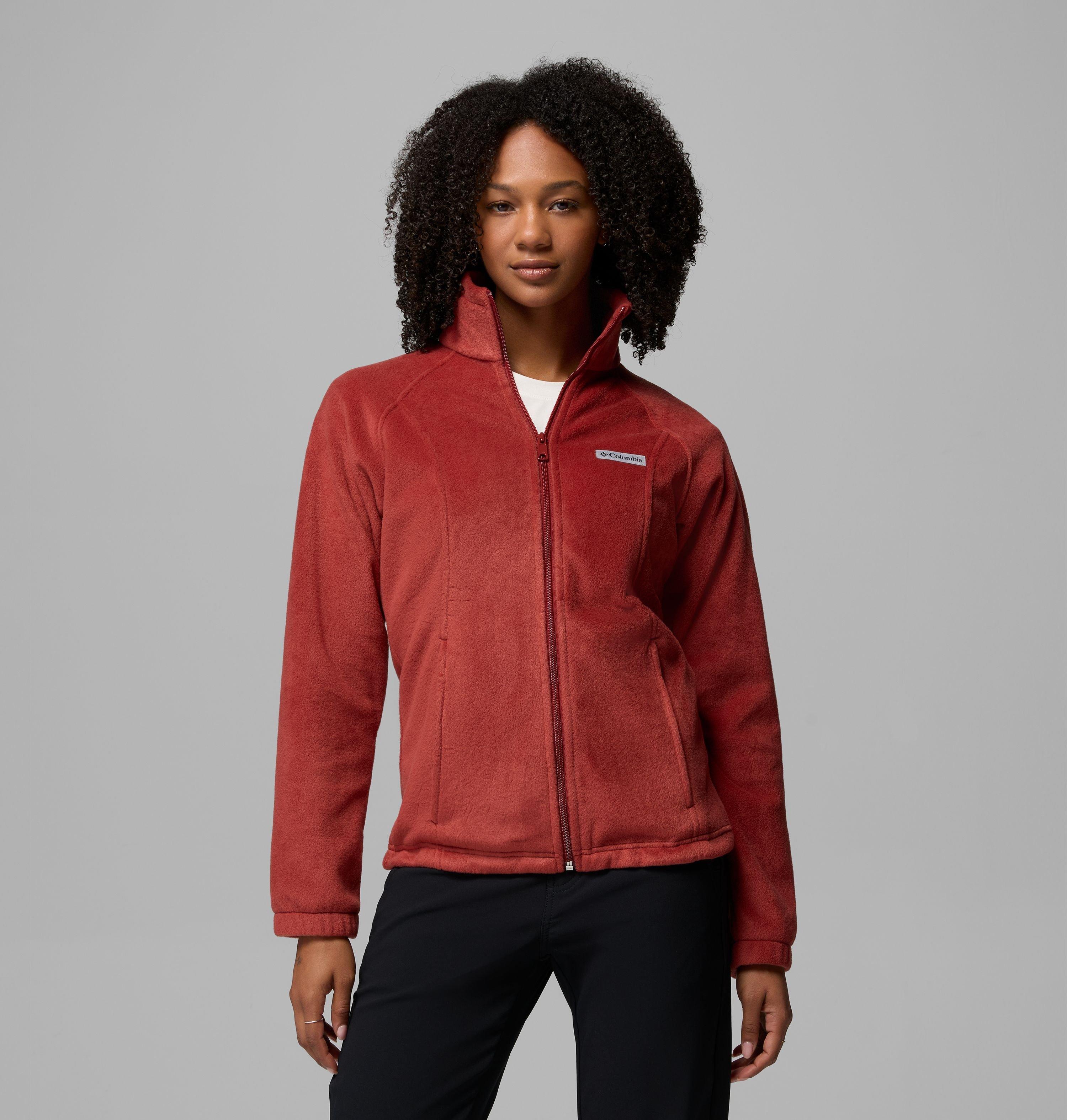 COLUMBIA W BENTON SPRINGS FULL ZIP - RED OXIDE - Vue avant