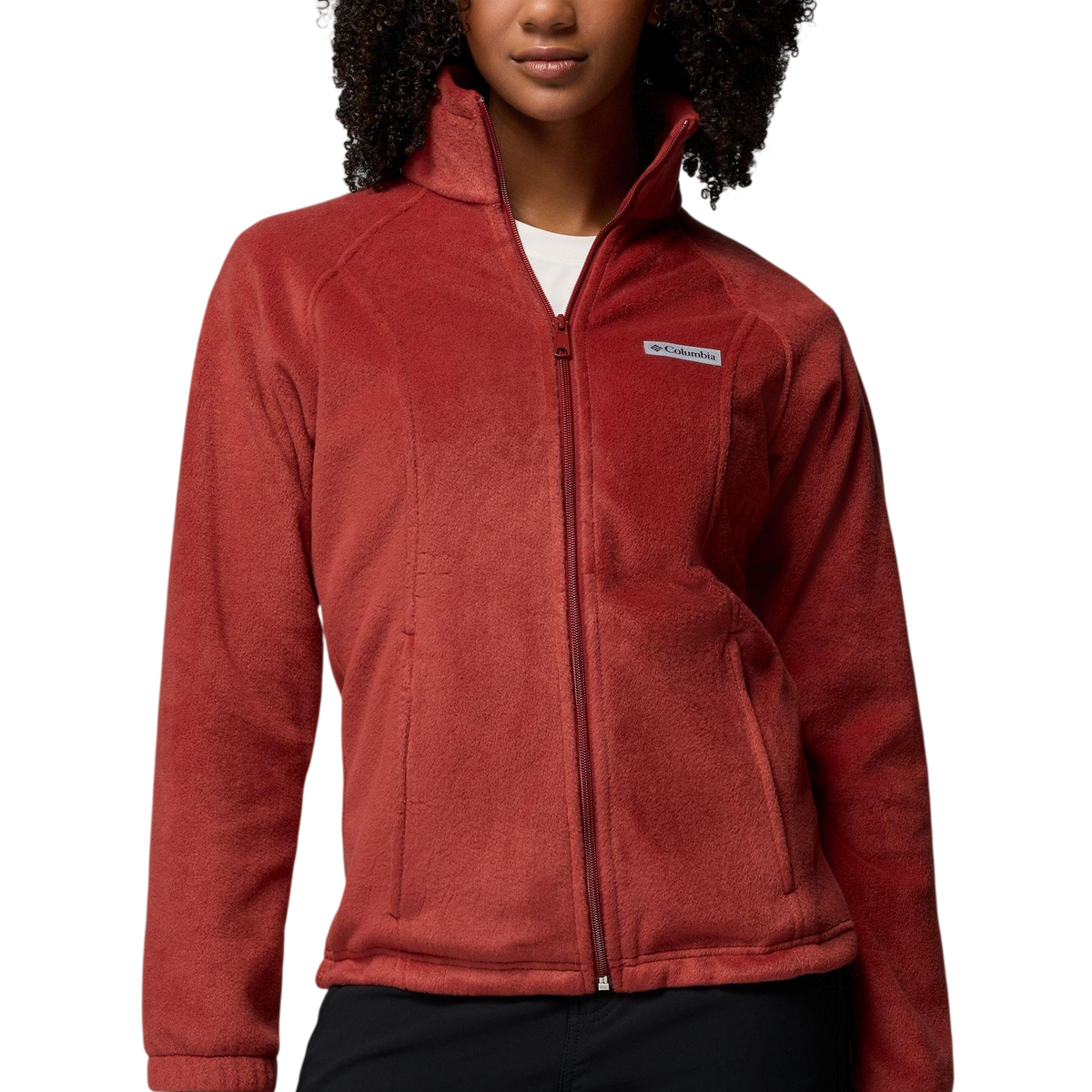 COLUMBIA W BENTON SPRINGS FULL ZIP - RED OXIDE - Vue avant