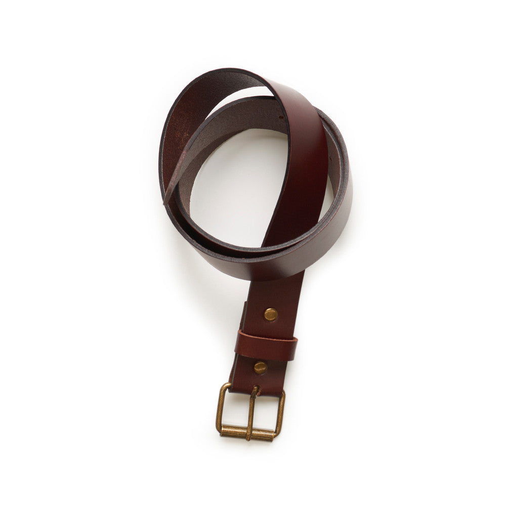 AS Colour Leather Belt Black - détail