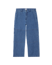 OBEY BIGWIG DOUBLE KNEE WORKER DENIM
